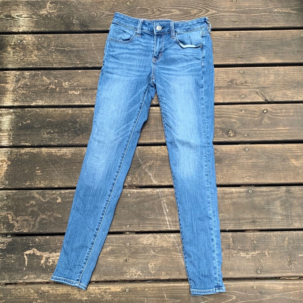 light wash jeggings
